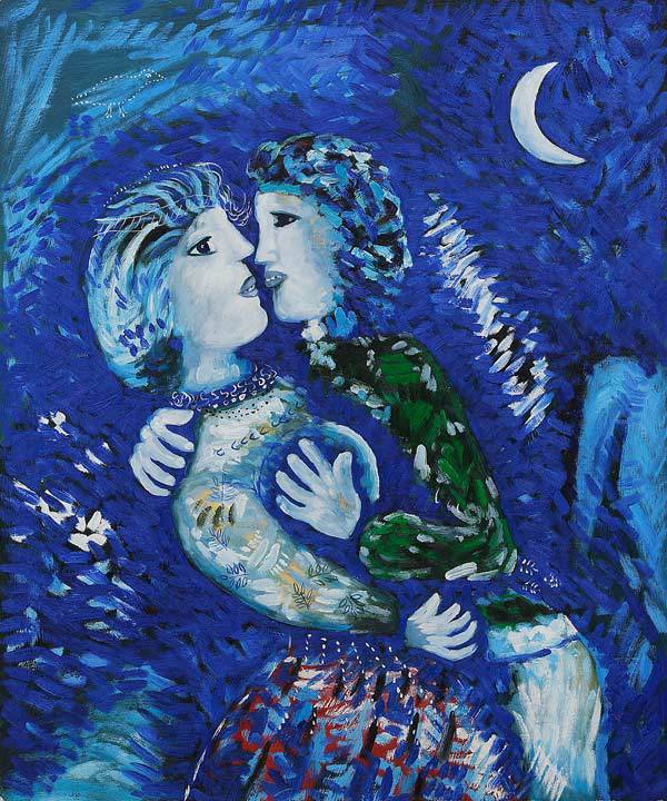 4“Lovers-with-Half-Moon-1926”-Marc-Chagal-2